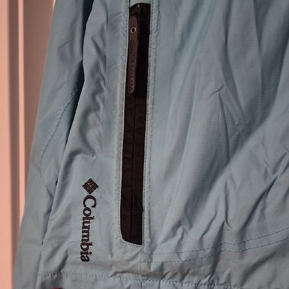 Columbia Sky Blue Hooded Jacket - Picture 3 of 5